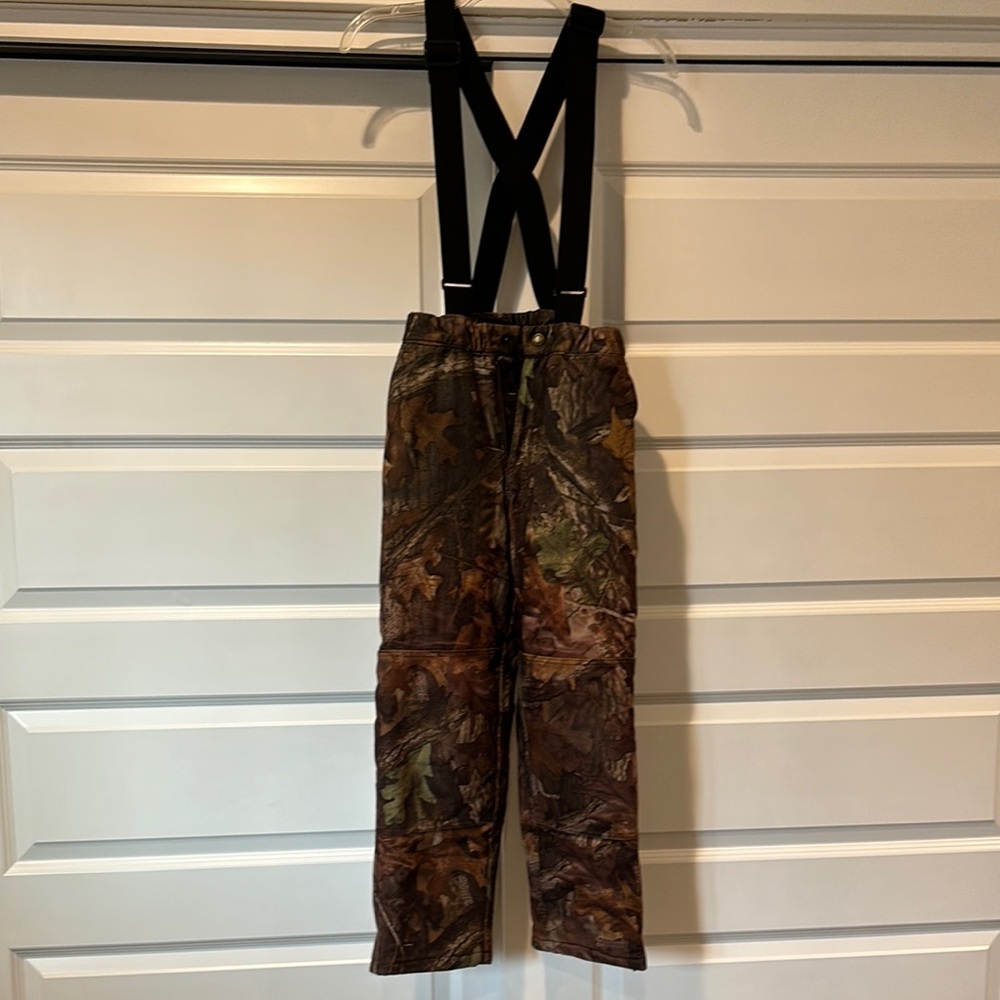 Camo Suspender Pants